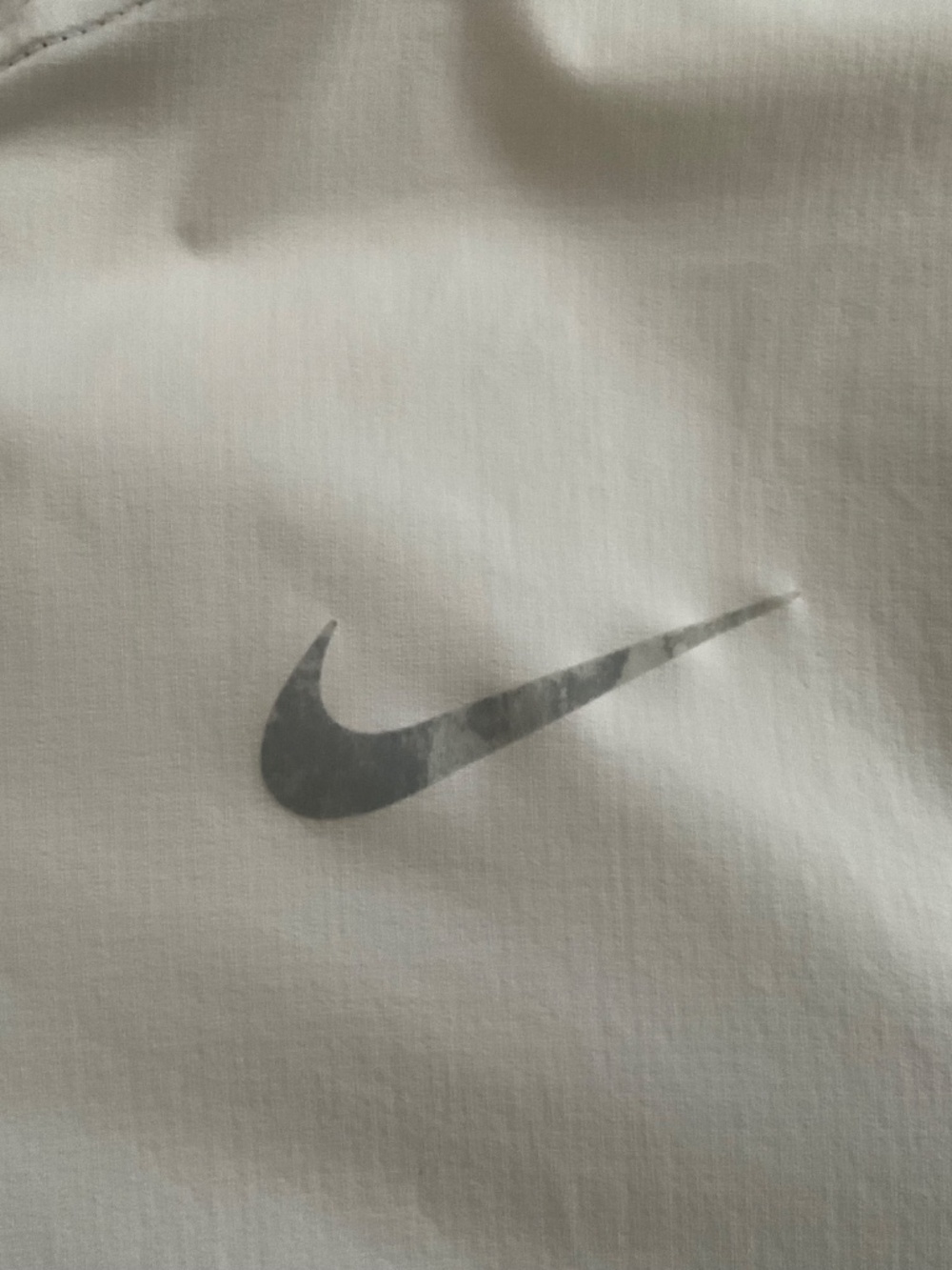Nike Women's Running Shield Jacket Sz S White Packable Windbreaker Gorpcore - Picture 3 of 16